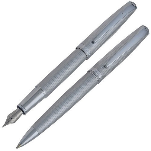 Dolmakalem + Tükenmez Truva Desenli Krom 0165