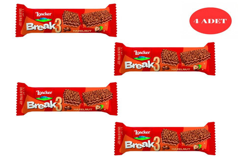 Break3 Hazelnut Gofret 19 Gr (4 ADET)