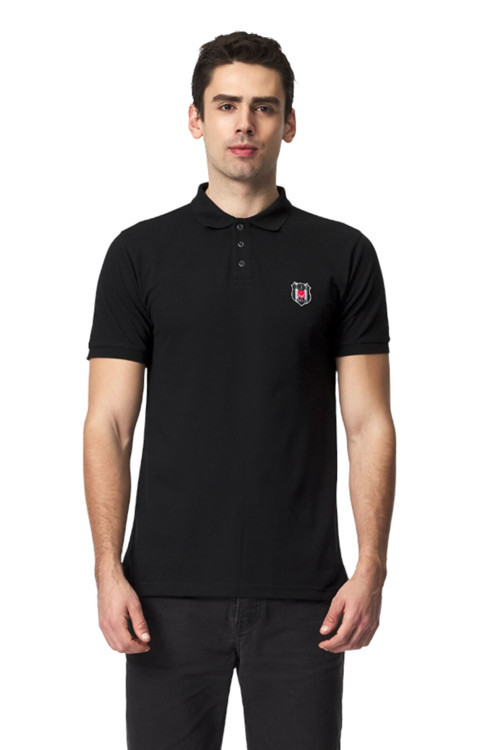 ORİJİNAL LİSANSLI SİYAH POLO T-SHİRT