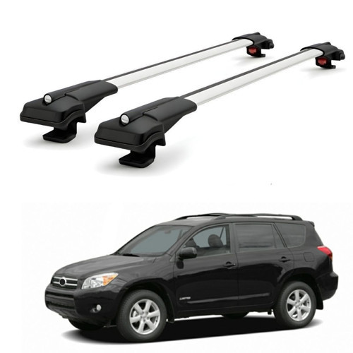 Toyota RAV4 XA30 2006-2012 için Ara Atkı Tavan Barı , Araca Özel , Kilitlenebilir Araç Üstü Ekipman Taşıma Barı (2 Adet)