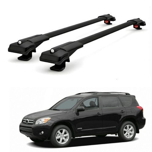 Toyota RAV4 XA30 2006-2012 için Ara Atkı Tavan Barı , Araca Özel , Kilitlenebilir Araç Üstü Ekipman Taşıma Barı (2 Adet)