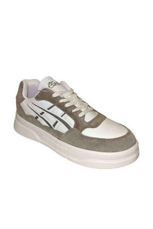 E-3129 Gri Beyaz Sneaker