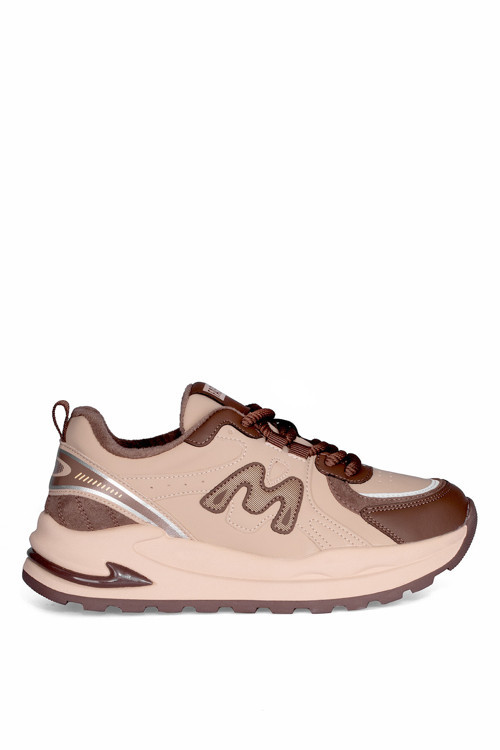 HV261-BDL2002 Bej Kahve Sneaker
