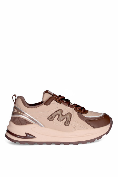 HV261-BDL2002 Bej Kahve Sneaker