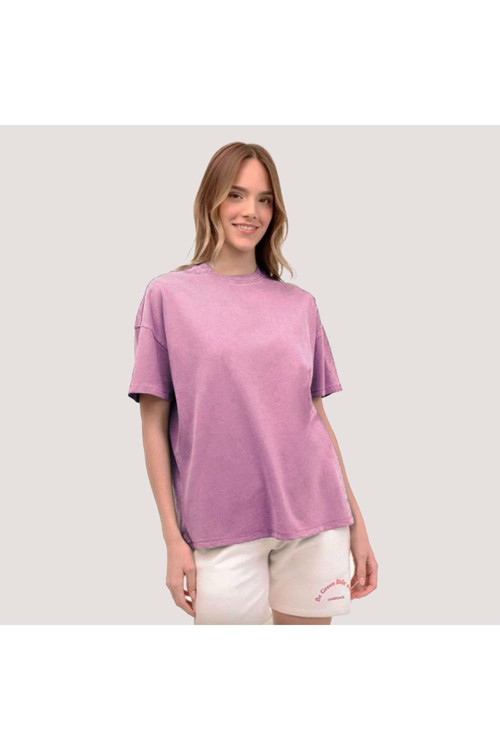 WB 11MD1071 Kadın Tshirt - Lila - M