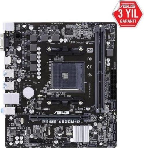 Prime A320M-R-SI mATX DDR4 AM4 Anakart