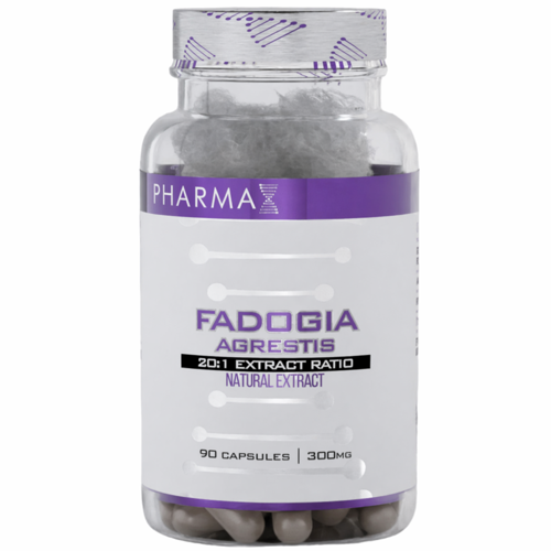 Pharma X Fadogia Agrestis 20:1 600 mg 90 caps - USA MENŞEI