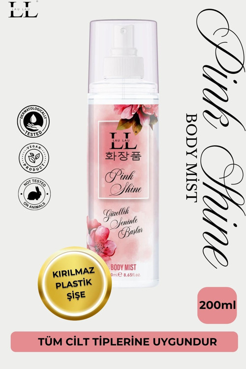 Pink Shine & Radiant Glamour Yüksek Kalıcılıklı Vücut Parfümü & Body Mist – 200 Ml