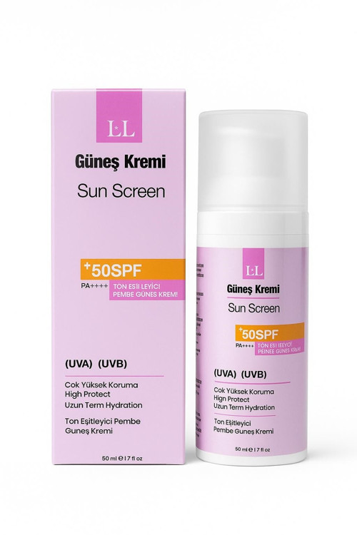 Ton Eşitleyici Yüksek Korumalı Güneş Kremi Tone-Up Pink 50 Ml