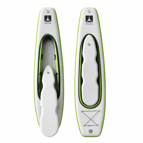 Kano ve Paddle Board Seti İkisi Bir Arada SUP BOARD Şişme Kayak (YEŞİL)