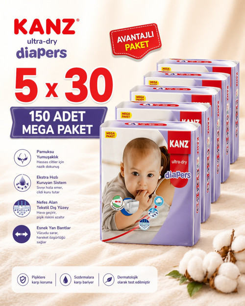 4 30LU 5 PAKET 150 ADET