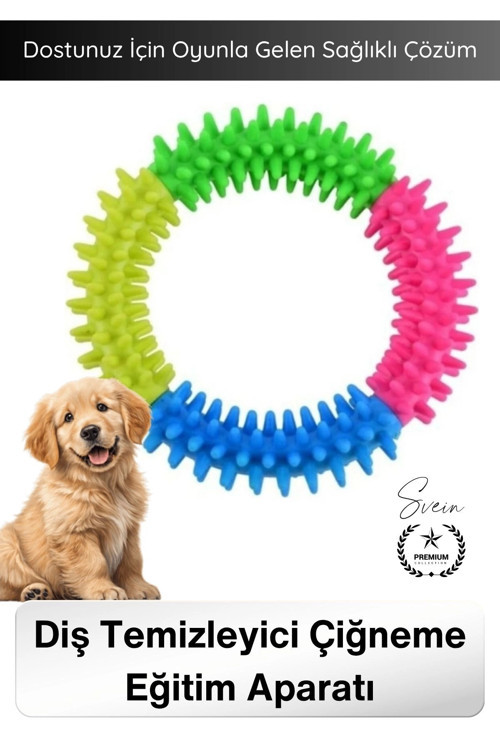 #Köpek Diş Temizleyici Çiğneme Eğitim Aparatı Dayanıklı Köpek Isırma Oyuncağı Diş Kaşıma Oyuncak Pla