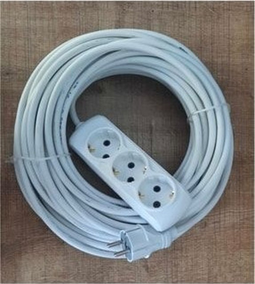 3X2,5 Mm Ttr Uzatma Kablosu Cca 50 Mt Topraklı