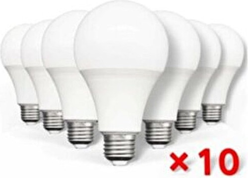 Grafen Led Ampul Günışığı Renk 9 Watt E-27 Duy Tipi Tasarruflu 10'Lu Paket Enerji Verimliliği