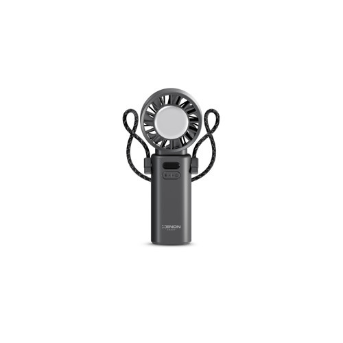 El Vantilatörü | Peltier Soğutma, 100 Kademe, 3600mAh, 8300 RPM, USB-C, Askılı (Gri-X6111)