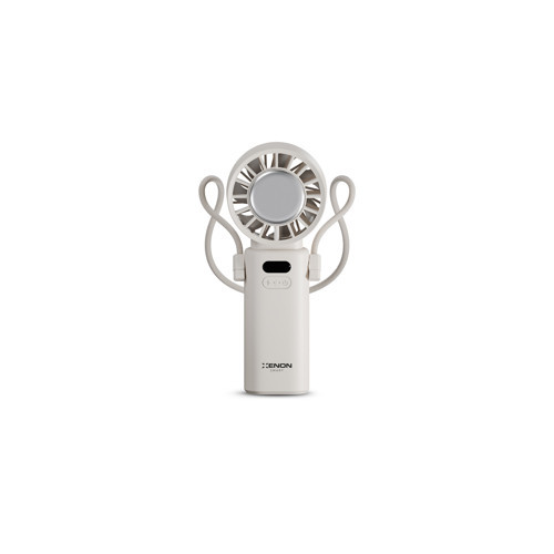 El Vantilatörü | Peltier Soğutma, 100 Kademe, 3600mAh, 8300 RPM, USB-C, Askılı (Beyaz-X6111)