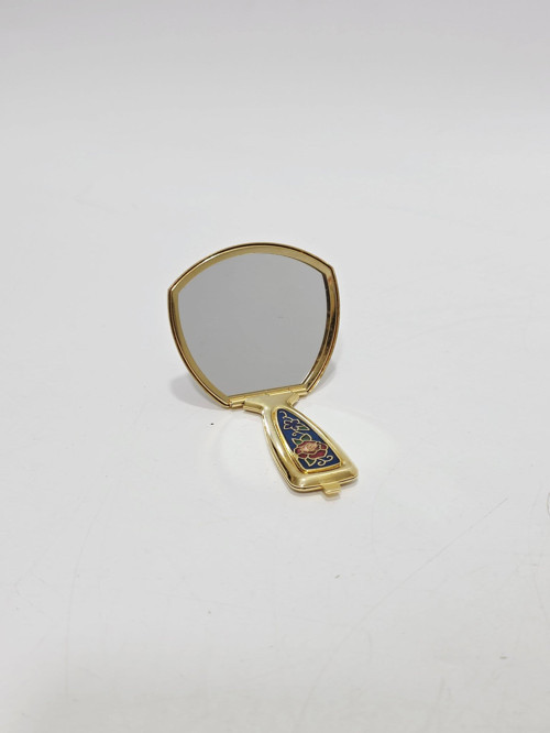 Antika Fransız Minyatür Ayna 10x5,5cm 161