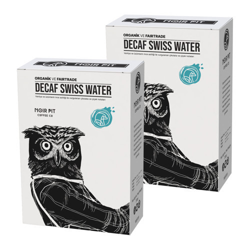 Decaf Swiss Water Çekirdek Kahve, 2x250 g
