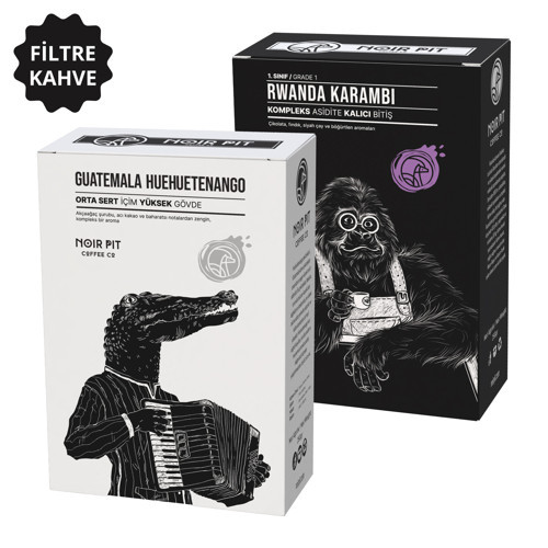 Rwanda Karambi ve Guatemala Filtre Kahve 2x250 g