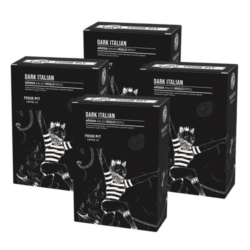 Dark Italian Çekirdek Kahve, 4x250g