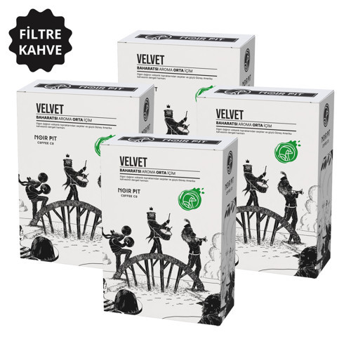 Velvet Filtre Kahve 4x250 g