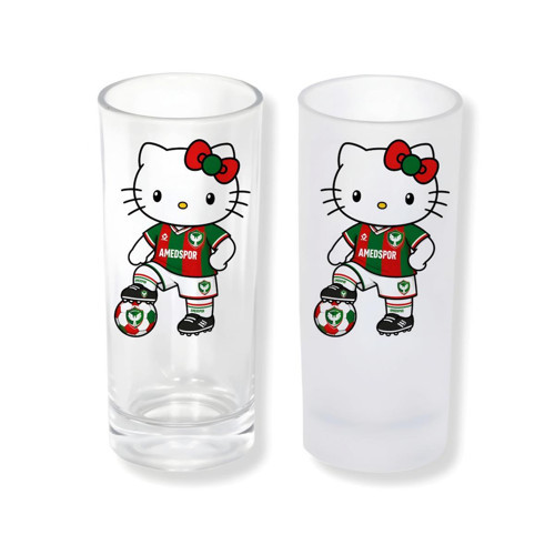 Amedspor Hello Kitty Buzlu ya da Buzsuz Seçenekleriyle Rakı Bardağı