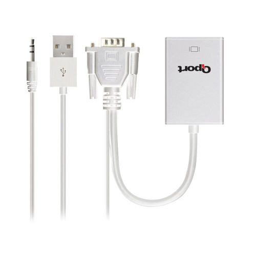 Q-VH VGA TO HDMI ÇEVİRİCİ + SES KABLOSU