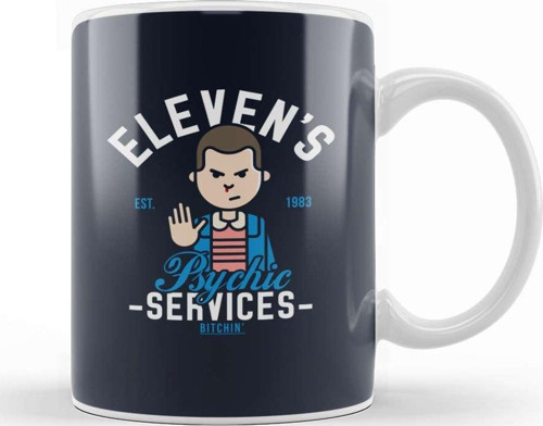 Stranger Things Elevens Psychic Services Kupa Bardak Porselen