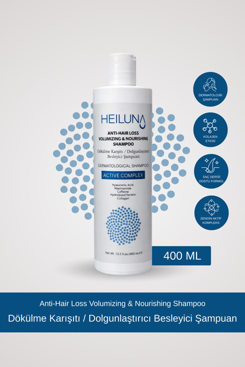 Saç Dökülme Karşıtı Şampuan Kolajen Ve Keratin Destekli 400 Ml
