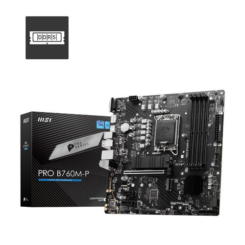 PRO B760M-P DDR5 6800MHz(OC) M.2 HDMI mATX 1700p
