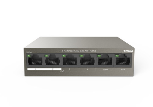 TEF1106P-4-63W 6PORT 10/100 YÖNETİLEMEZ POE SWITCH