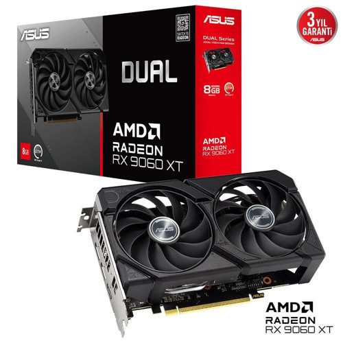 DUAL-RX9060XT-8G AMD RADEON 128BIT 8G VGA