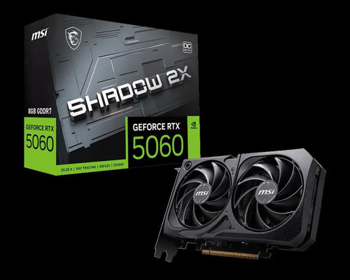 GEFORCE RTX 5060 8G SHADOW 2X OC MAX
