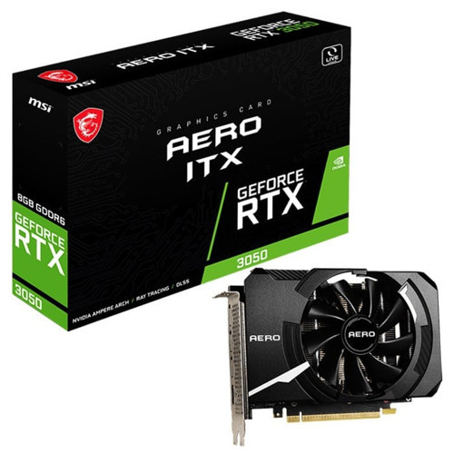GEFORCE RTX 3050 AERO ITX 8G GDDR6 128BIT