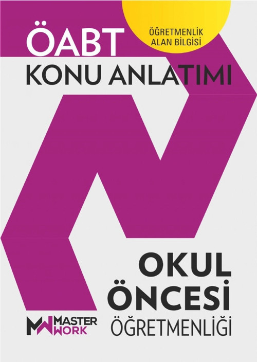 Öabt Okul Öncesi Öğretmeliği Konu Anlatım Masterwork