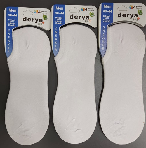 ERKEK BAMBU SNEAKER ÇORAP 12 ADET