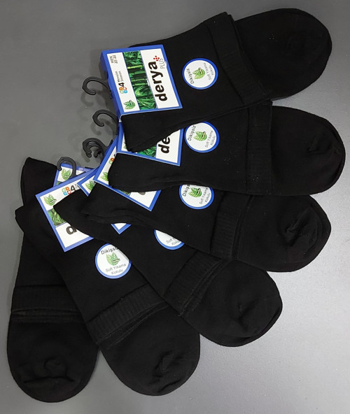 ERKEK BAMBU KISA KONÇ ÇORAP 6 ADET