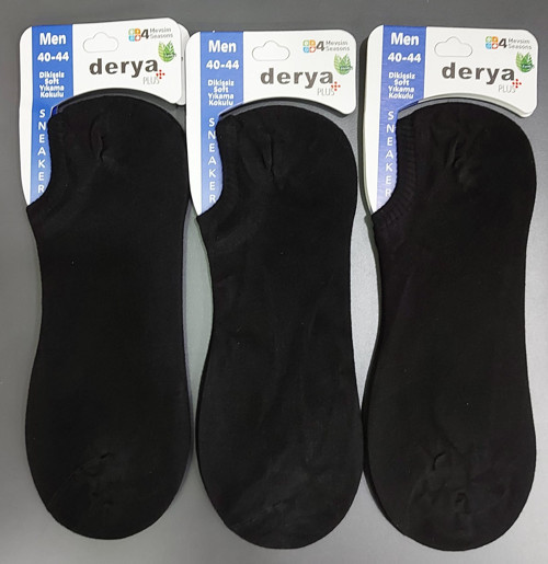 ERKEK BAMBU SNEAKER ÇORAP 6 ADET