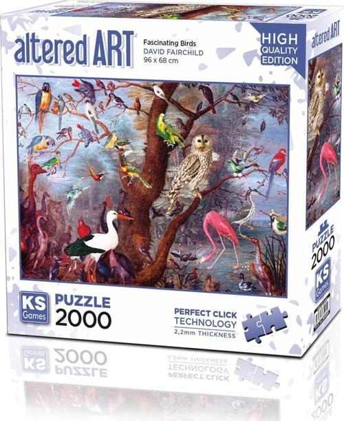 Puzzle 2000 Parça Fascinating Birds 22515