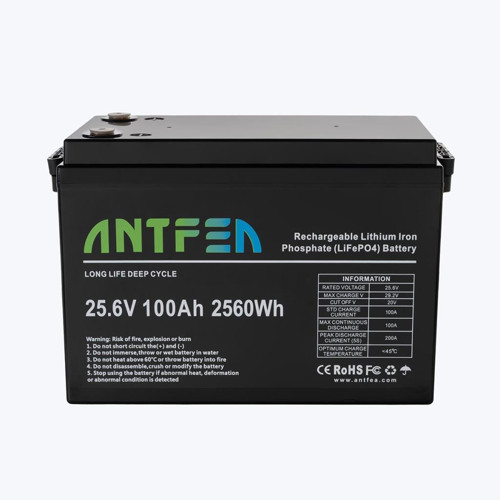 25.6V 100Ah ABS Lityum Akü LiFePo4