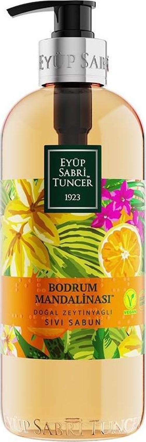 Bodrum Mandalinası 500ML Pet Şişe Doğal Zeytinyağlı Sıvı Sabun