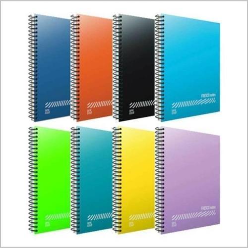 Fresco 96 Yp. A4 Spiralli Pp. Kapak Defter Kareli 5'li