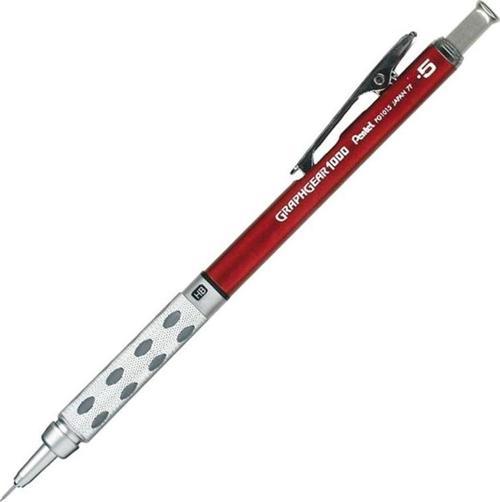Graphgear 1000 0.5 mm Mekanik Kurşun Kalem Kırmızı PG1015C-BX