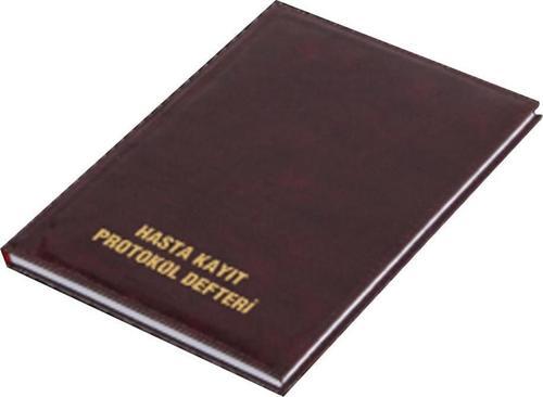 220 Hasta Kayıt Protokol Defteri 20 X 28 Cm 100 Yp Suni Deri Ciltli