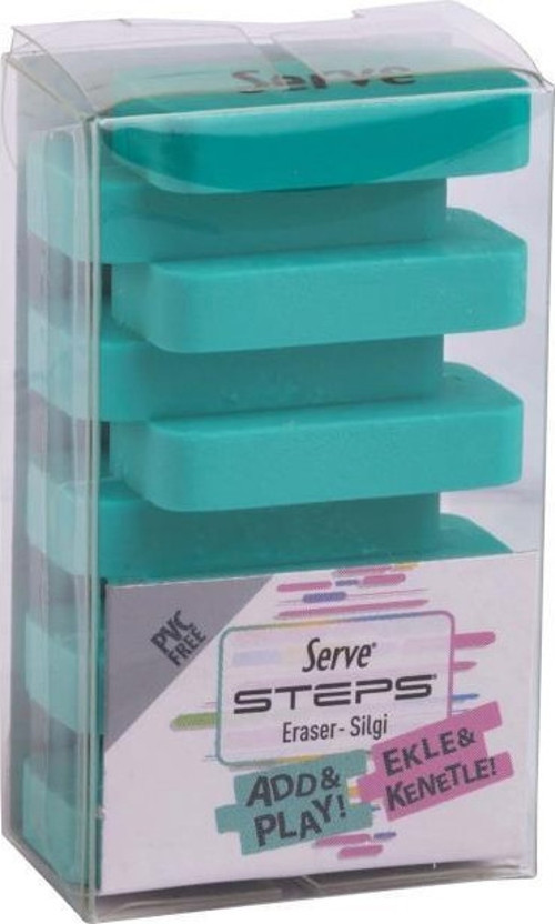 Steps Silgi Pastel Nane Yeşil