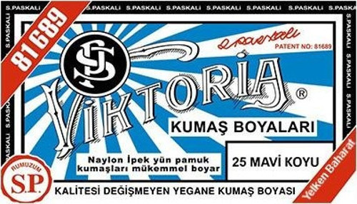 Kumaş Boyası Mavi Koyu