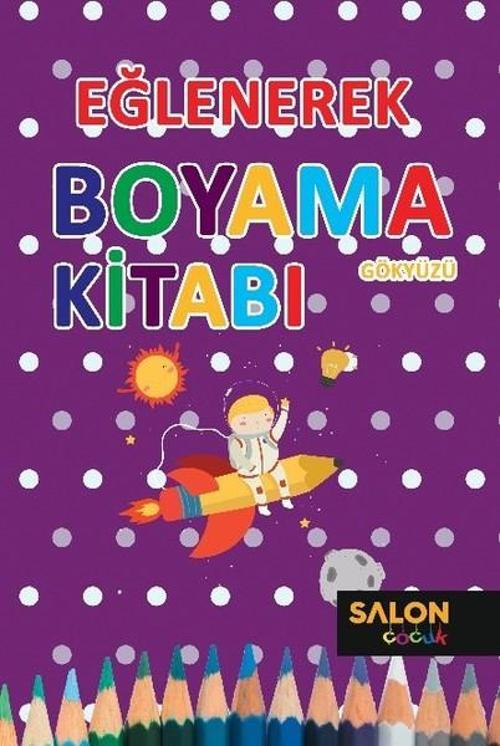 Eğlenerek Boyama Kitabı-Gökyüzü