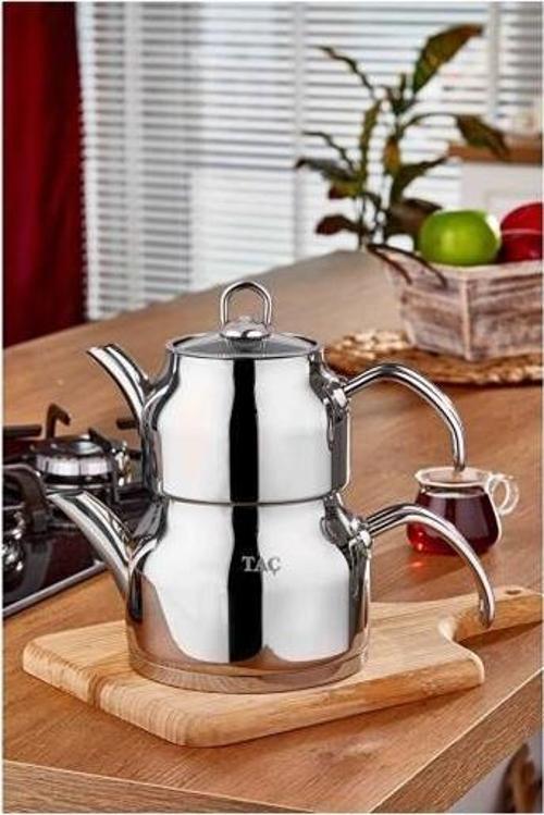 Grosso Mini Boy Çaydanlık Takımı Cam Kapak TAC-5899