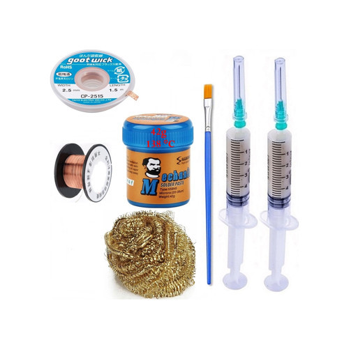 Havya Ucu Temizleme Lehim Solder Paste 138 C 42G Flux Lehim Toplama Cp-2515 Lehim Emme Teli 2,5 Mm St03