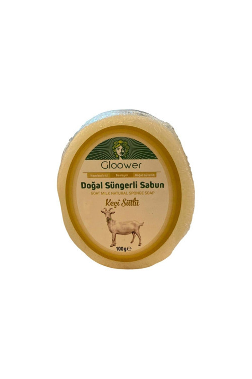 Süngerli - Keçi Sütlü Sabun 120 G